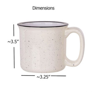 13 Oz Ceramic Enamel Mug